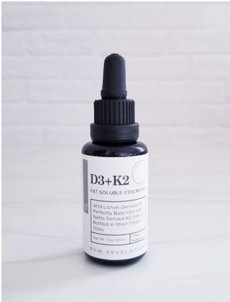plant-based Vitamin D3 with K2 